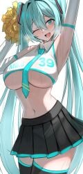 hatsune miku from vocaloid by hana hebi