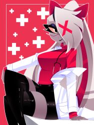 vaggie (hazbin hotel) from hazbin hotel by xan-gelx (xan)