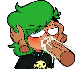 big_penis blowjob blush cock_hungry cum cum_drinking cum_dripping cum_dripping_from_penis cum_in_mouth cumming cumming_from_giving_oral drinking_cum duncan_(tdi) erection excessive_cum eyebrow_piercing fellatio forced_fellatio forced_oral gay goth green_hair holding_head huge_cock large_penis looking_at_partner mad male_only nose_piercing oral oral_sex penis piercing piercings punk pushing_head pushing_head_down pushing_head_towards_fellatio red_blush saliva_on_penis semen sex skull_shirt spiked_collar swallowing_cum teal_eyes theorangensfw1 total_drama_island vein veins veiny_penis white_background yaoi