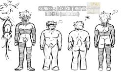 anatomy anatomy_reference big_clit chubby chubby_male clitoris cuntboy dabi diphallia diphallism gecko hairy_pussy height_difference hemipenes intersex lizard male male_only mastectomy_scar multi_genitalia multi_penis musclechub my_hero_academia penis piercing piercings pubes pussy schpeenor shuichi_iguchi spinner_(my_hero_academia) tail tdick thick_thighs top_surgery_scars touya_todoroki transmasc