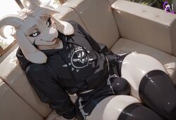 asriel dreemurr from undertale by flvffxyagi