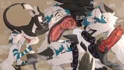 2025 3_toes 4_ears 5_fingers absurd_res anal anal_fluids anal_sex animal_genitalia animal_penis anthro anus armwear armwear_only ass avali avian avocado_mildvey belly bent_legs bent_over big_anus big_belly big_penis big_tail big_vulva bird black_anus black_body black_feathers black_fur black_nose black_penis black_sclera black_toe_claws black_tongue black_vulva blue_eyes blue_hair blue_markings bodily_fluids body_worship breath butt_focus butt_worship canid canine canine_genitalia canine_penis chair chest_tuft claws closed_eyes clothing cloud_emanata colored countershading cuntboy cuntboy_sans_balls cutaway dated deep_rimming deep_throat digital_drawing_(artwork) digital_media_(artwork) digitigrade dominant dominant_anthro dominant_intersex dominant_maleherm dripping duo egg egg_in_mouth egg_laying emanata english_text erection eye_roll eyebrows fangs feathered_wings feathers feet fellatio fingerless_gloves fingers fluffy fucked_silly fur furniture fyr_(fenrir784) genital_fluids genital_focus genital_worship genitals gloves handwear herm hermaphrodite hi_res holding_another's_knot holding_another's_penis holding_knot holding_penis huge_anus huge_cock hyper hyper_anus hyper_genitalia internal intersex intersex/male intersex_penetrated intravaginal_penis keesandwich kneeling knot knot_grab knot_root knot_root_grab knotted_penis knotting leaking_precum leg_grab licking long_tail looking_pleasured low-angle_view male male_on_maleherm male_penetrating maleherm maleherm_penetrated mammal markings messy mostly_nude motion_lines multi_ear multi_genitalia multiple_scenes naked neck_bulge nude object_ingestion open_mouth oral oral_knotting oral_penetration outline panel_overlap panting pattern_armwear pattern_background pattern_clothing penetration penile penile_penetration penis penis_emerging_from_pussy penis_focus penis_worship precum precum_drip precum_string pregnant pregnant_anthro pregnant_intersex pregnant_maleherm purple_eyes pussy raised_tail rimming saliva saliva_drip saliva_on_anus saliva_on_face saliva_on_penis saliva_on_tongue saliva_string sequence service servicing_from_below sex shaded side_view signature simple_background sketch_page slurping snout_fuck standing steaming step_pose stretched_anus striped_armwear striped_clothing stripes submissive submissive_male sucking swallowing swallowing_eggs table tail tears teeth text throbbing throbbing_penis toes tongue tongue_out tongue_penetration translucent tuft tufted_fur underfluffies vaginal_fluids vaginal_penetration vein veiny_penis vulva white_body white_feathers white_fur winged_arms wings worship x-ray
