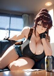 revy from black lagoon by elisabeth cheria