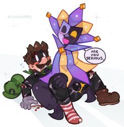 dimentio from mario (series) by dimentiofucker69