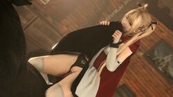 1boy 1girls 3d animated black_panties blonde_female blonde_hair canine_genitalia canine_penis clothed clothed_female clothed_female_nude_male clothed_sex clothing cowgirl_position dead_or_alive detached_sleeves edit female female_on_anthro femdom girl_on_top huge_cock interspecies knot knotted_penis larger_male lazyprocrastinator lerico213 lifting_skirt little_red_riding_hood looking_pleasured loop looping_animation male malesub marie_rose moaning monster monster_on_female panties panties_aside penis pussy riding_penis sex shorter_than_10_seconds smaller_female sound sound_edit source_filmmaker straight thighhighs vaginal vaginal_penetration vaginal_sex video werewolf