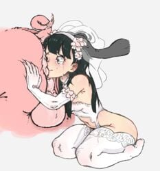 1boy 1girls amagi_yukiko anilingus beast_rimming bestiality_marriage big_anus big_balls black_hair bridal_gloves bridal_lingerie bridal_stockings bridal_veil bride crying female female_human female_on_feral feral feral_on_female feral_on_human forced forced_marriage forced_rimming garter_straps hands_on_ass heavylinsa huge_balls human human_on_feral lingerie male male/female male_anilingus marriage married_to_feral nose_to_anus one_eye_closed persona persona_4 pig porcine rimjob rimming straight tears thick_thighs wedding_dress wide_hips zoophilia