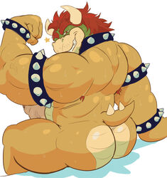 bowser from mario (series) by ghoskee
