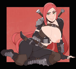 katarina du couteau from league of legends by splashbrush