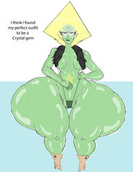 1girls 2020 4_fingers alien alien_girl alien_humanoid alternate_ass_size alternate_body_type alternate_breast_size ass big_ass big_hips big_thighs blonde_hair cartoon_network curvaceous curvy curvy_body curvy_female curvy_figure curvy_hips dxoz english_text eyebrows eyelashes female female_only gem_(species) green_body green_breasts green_skin heels huge_hips huge_thighs hyper_hips hyper_thighs large_hips large_thighs looking_at_viewer muscular_thighs obese_female open_mouth peridot_(steven_universe) sketch sling_bikini solo steven_universe talking_to_viewer text thick_ass thick_hips thick_thighs visor voluptuous