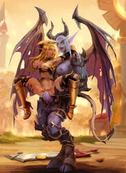 1futa 1girls anal anal_penetration anal_sex armor ashbringer balls big_breasts big_dom_small_sub blizzard_entertainment blonde_hair blood_elf blood_elf_paladin boots breasts broken_armor cum_in_ass cum_in_pussy cum_inside cum_leaking demon demon_girl demon_horns demon_hunter demon_tail demon_wings eastern_kingdoms elf eyes_rolling_back fel femsub futa_on_female futadom futanari glowing_eyes gold_eyes green_eyes highres holding hooves horns horsecock illidari larger_futanari long_ears long_eyebrows long_tongue lynazf medium_breasts metamorphosis muscles muscular muscular_futanari night_elf night_elf_demon_hunter nipples paladin paladin_(warcraft) penis pointy_ears pussy realistic running_mascara saliva saliva_string silvermoon size_difference smaller_female smiling source_request spikes sword synea thighhighs tongue_out tongue_piercing torn_clothes torn_thighhighs torn_wings veiny_penis warcraft weapon white_hair world_of_warcraft yellow_eyes yellow_hair