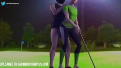 1boy 1girls 3d animated female fortnite golf_club nappana no_sound par_patroller_(fortnite) sex standing tagme vaginal vaginal_penetration video watermark