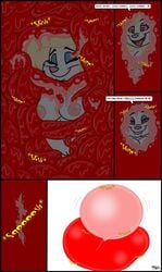 <3_eyes animaniacs anthro areola balloon balloon_fetish breasts bubble_gum female furry genitals heart hi_res mammal minerva_mink mink mustelid musteline navel nipples nude pussy solo tentacle toddrogue69 warner_brothers what