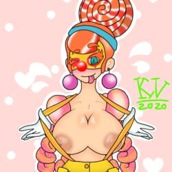 1girls arms_(game) candy clown clown_girl female lola_pop lulusuckz nintendo