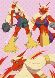 blaziken from pokemon by alanscampos