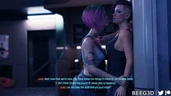 judy alvarez from cd projekt red by beeg3d