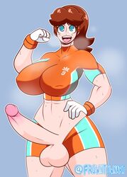 princess daisy from mario (series) by frowntown