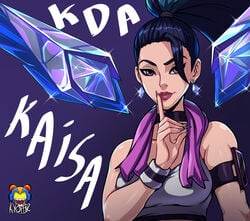 k/da_all_out_kai'sa k/da_all_out_series kai'sa kyoffie league_of_legends tagme