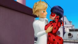 1boy 1girls 3d adrien_agreste alternate_ass_size alternate_breast_size big_ass big_balls big_breasts big_butt big_hips bimbo blue_hair bodysuit breast_grab breasts curvy dat_ass edit ferjuasi hourglass_figure huge_ass huge_breasts ladybug_(character) large_ass large_breasts latex marinette_cheng marinette_dupain-cheng miraculous_ladybug short_hair thick_ass thick_thighs tight_clothes tight_clothing wide_hips