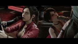 2girls 3d ada_wong animated asian asian_female background_noise baron_von_meowsberg blowjob brunette capcom claire_redfield cum cum_in_mouth drpineapplestudios fellatio gokkun handjob_while_sucking huge_cock monster mouth_full_of_cock mouth_full_of_cum mr_x oral oral_creampie oral_sex resident_evil resident_evil_2 resident_evil_2_remake sound swallowing_after_fellatio swallowing_cum video voice_acted