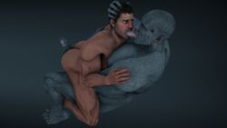 3d big_ass big_penis chris_redfield eyes_rolling_back forced forced_kiss forced_oral forced_yaoi gay gay_domination hung_bottom kiss_axe kissing male male/male male_only monster monster_cock monster_rape mr_x multiple_boys rape red_face resident_evil resident_evil_2 resident_evil_2_remake size_difference tyrant tyranted yaoi