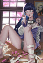 hyuuga hinata from naruto by am-dr