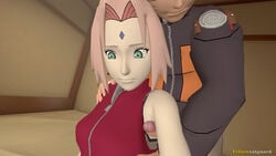 armpit armpit_fetish armpit_sex armpits clothed_sex cum cumshot naruto naruto_shippuden pink_hair precum sakura_haruno sweat uzumaki_naruto yellowcatguard