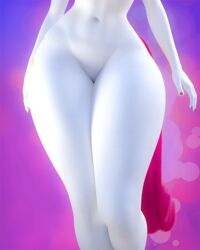 3d animated anthro breasts eqamrd female female_only friendship_is_magic hasbro my_little_pony nude princess_celestia_(mlp) walking wide_hips