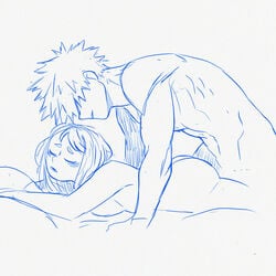 from_behind katsuki_bakugou my_hero_academia ochako_uraraka straight superevey vaginal_penetration