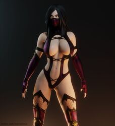 mileena from mortal kombat by mavixtious