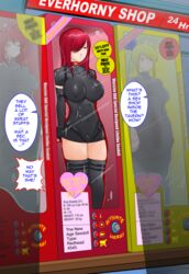 commission copykat copykatcomics deviantart_copykatcomics erza_scarlet erza_scarlet_sexdoll fairy_tail female female_focus female_only in_box in_container package patreon_becauseiloveyourfeet red_hair sex_doll tagme text