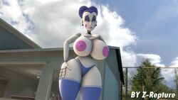 16:9 3d 3d_(artwork) 3d_model ballora ballora_(fnafsl) ballora_(spiderjunior10) big_breasts bikini bikini_bottom breasts clothing female five_nights_at_freddy's five_nights_at_freddy's:_sister_location fnaf humanoid machine robot robot_humanoid scottgames sister_location solo source_filmmaker spiderjunior10 swimwear thick_thighs video_games widescreen z-repture