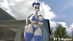 16:9 3d 3d_(artwork) 3d_model ballora ballora_(fnafsl) ballora_(spiderjunior10) big_breasts bikini breasts clothing female five_nights_at_freddy's five_nights_at_freddy's:_sister_location fnaf humanoid machine robot robot_humanoid scottgames sister_location solo source_filmmaker spiderjunior10 swimwear thick_thighs video_games widescreen z-repture