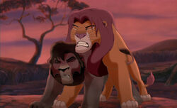 disney feral gay kovu male male_only simba the_lion_king the_lion_king_ii_simba's_pride