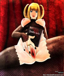 death_note death_note_(object) female female_only human misa_amane solo tagme