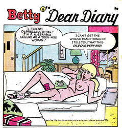 1970s 1978 1girls 20th_century 70s archie_comics betty_and_veronica betty_cooper blonde blonde_female blonde_hair breasts casual dildo dildo_in_pussy dildo_penetration edit electronics female female_masturbation hidden_pussy human humor laying_down laying_on_back laying_on_bed masturbation moriartyhide mostly_nude naked_footwear nipples obscured_penetration obscured_pussy pale_skin phone phone_call shoes_only sofa solo solo_female tagme telephone vaginal vaginal_insertion