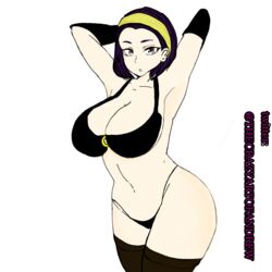 big_breasts bikini diamond_is_unbreakable jojo's_bizarre_adventure milf tagme thecrazyartofandrew tomoko_higashikata