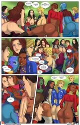 10girls 1boy 2d 6+girls adoptive_siblings adoptive_sister african african_female age_difference aged_up alien alien_girl alien_look_like_human ant-man_(series) arabatos areolae asgardian ass avengers avengers:_endgame big_breasts black_hair black_panther_(series) blonde_hair blue-skinned_female blue_skin breasts brown_hair busty captain_marvel carol_danvers cleavage collaborative_fellatio colored-skinned_female comic costume curvy curvy_female curvy_hips dark-skinned_female dark_skin dialogue diverse_harem female gamora green-skinned_female green_skin guardians_of_the_galaxy harem hero heroine hips hope_van_dyne huge_breasts human interracial interspecies kiss kissing kissing_penis large_breasts legs light-skinned_female light-skinned_male light_skin male mantis_(marvel) marvel marvel_cinematic_universe mature mature_female mature_male mature_woman nebula_(marvel) offscreen_character okoye outfit page_14 parody pepper_potts peter_parker pussy red_eyes rescue_(marvel) scarlet_witch shuri_(marvel) speech_bubble spider-man spider-man_(series) straight straight_hair studio superhero superheroine tessa_thompson thick thick_legs thick_thighs thighs thor_(series) valkyrie_(marvel) ventzcomics ventzx voluptuous wanda_maximoff wasp_(marvel) watermark wide_hips younger_male