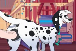 101_dalmatian_street 101_dalmatians 3:2 absurd_res big_penis canid canine canis dalmatian delilah_(101_dalmatians) disney domestic_dog duo female feral feral_penetrated genitals hi_res human human_on_feral human_penetrating human_penetrating_feral hypergal interspecies male male_human/female_feral male_on_feral mammal penetration penis straight thick_thighs unseen_male_face vaginal_penetration zoophilia