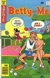 1boy 2girls archie_andrews archie_comics betty_and_veronica betty_cooper black_hair blonde_hair clothed_female clothed_male_nude_female clothing cmnf comic_cover erect_nipples erection exposed_balls exposed_penis female ginger_hair handjob hearts human kiss_mark kissing legs_apart legs_together male masturbating_other medium_breasts motion_lines on_bench pale_skin penis_out socks_and_shoes spread_legs stroking_cock tagme tennis_ball tennis_net tennis_outfit tennis_racket thin_penis unzipped_shorts veronica_lodge