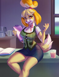 isabelle (animal crossing) from animal crossing by alanscampos