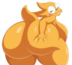 alphys anthro anthro_only ass female furry mechspazer scalie tagme undertale