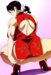 1girls ai_generated ass ass_bigger_than_head ass_focus ass_grab back_view backless_dress backless_outfit bare_ass bare_shoulders bare_thighs bbw big_ass big_breasts bottom_heavy breasts breasts_bigger_than_head brown_hair cattleya china_dress chinese_clothes dat_ass dress fat_ass female female_only floral_print from_behind full_body glasses grabbing_ass grabbing_own_ass green_eyes heels high_heels huge_ass large_breasts light-skinned_female light_skin mature mature_female mature_woman milf minidress muscular muscular_female nai_diffusion no_panties plump ponytail presenting presenting_ass queen's_blade rear_view revealing_clothes sagging_breasts skimpy skimpy_clothes squatting stable_diffusion thick_ass thick_thighs thighs tied_hair toned toned_female top_heavy viewed_from_behind voluptuous voluptuous_female xyz