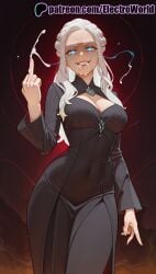 1girls 2025 after_fellatio ai_generated artist_name blue_eyes breasts breasts breasts bust chest cum cum_in_mouth cum_on_body cum_on_breasts cum_on_tongue cum_string daenerys_targaryen dark-skinned_female dark_skin ejaculation electricity electroworld facial female game_of_thrones hi_res high_quality high_resolution highres lightning patreon patreon_username projectile_cum smoke solo stable_diffusion string_of_fate suggestive_fluid watermark white_hair