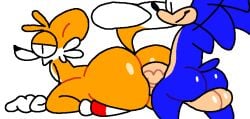 2boys anal_sex animated big_butt big_penis enjoying furry hands_behind_head huge_ass huge_cock male_only miles_prower sega sonic_(series) sonic_the_hedgehog sonic_the_hedgehog_(series) superiorfox tails tails_the_fox toony