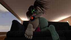 3d anus baby_(fnafsl) big_butt circus_baby circus_baby_(fnaf) dildo_in_pussy feet five_nights_at_freddy's freddy_fazbear's_pizzeria_simulator green_eyes rckke scrap_baby scrap_baby_(fnaf) scrap_baby_(rckke) shiny_eyes solo