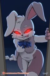 anthro brachyzoid bunnysuit female five_nights_at_freddy's five_nights_at_freddy's:_security_breach fully_clothed tagme thick_thighs vanny_(fnaf) wide_hips