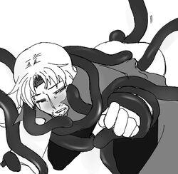 hokuto_no_ken male male_only tagme tentacle tentacle_on_male toki_(hokuto_no_ken)