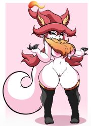 anthro areolae ass big_areola big_ass big_breasts big_thighs breasts female female_only fur furry huge_areolae huge_ass huge_breasts huge_thighs nipples pal_(species) palworld pussy solo tagme thick_hips thick_thighs thighs white_body white_fur wixen xdragoncam