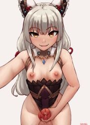 1futa animal_ears animal_genitalia animal_penis artist_name big_penis breasts breasts_out canine_penis chest_jewel clothed clothing cock_pointing_towards_viewer core_crystal cowboy_shot erection futa_only futanari futanari_masturbation grey_hair highleg highleg_leotard highres humanoid kemonomimi knot knotted_penis leotard light-skinned_futanari light_skin long_hair looking_at_viewer masturbation nia_(blade)_(xenoblade) nia_(xenoblade) nipples open_mouth partially_clothed penis precum seraziel simple_background small_breasts smile solo standing testicles thick_thighs uncensored white_hair wide_hips xenoblade_(series) xenoblade_chronicles_(series) xenoblade_chronicles_2