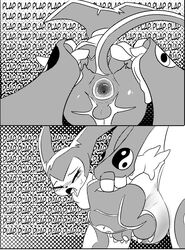 absurd_res anal anal_sex anthro ass balls black_and_white blush bodily_fluids canid canine canis claws clothing comic dialogue digimon digimon_(species) duo english_text erection forced forced_anal fox gay genitals girly gloves handwear hi_res imp impmon male male/male male_only male_penetrated male_penetrating male_penetrating_male mammal monochrome open_mouth penetration penile penis rear_view renamon sex simple_background size_difference tears text white_crest yaoi